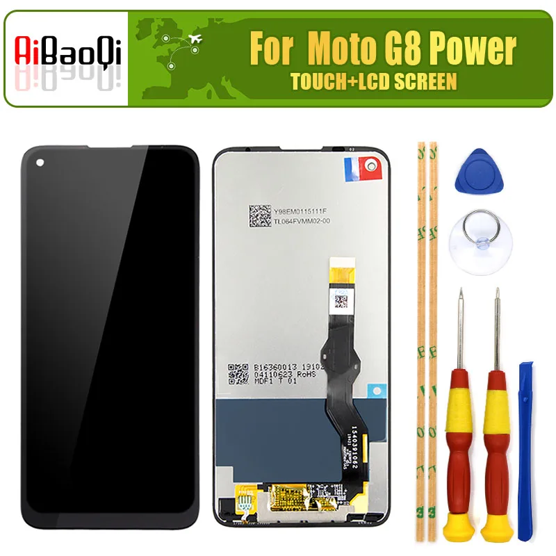 Сенсорный экран 6,4 дюйма для Motorola Moto G8 Power XT2041, ЖК-дисплей 1080x2300, 100% тест, ЖК-дигитайзер, замена стеклянной панели
Сенсорный экран 6,4 дюйма для Motorola Moto G8 Power XT2041, ЖК-дисплей 1080x2300, 100% тест, ЖК-дигитайзер, замена стеклянной панели