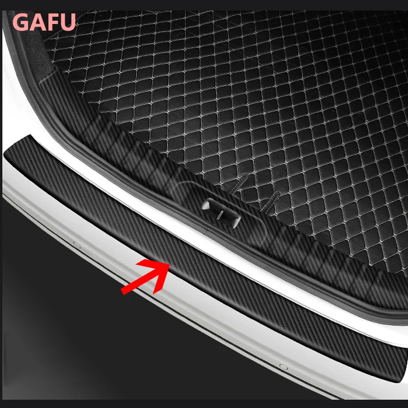 Car Sticker For VW TIGUAN 2017 2018 2019 2020 2021 Carbon Fiber PU Inner Rearguard Rear Bumper Protector Plate Cover Trim
Car Sticker For VW TIGUAN 2017 2018 2019 2020 2021 Carbon Fiber PU Inner Rearguard Rear Bumper Protector Plate Cover Trim