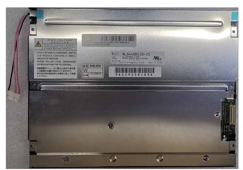 NL6448BC26-25 A+ Grade 8.4 inch 640*480 LCD Display for Industrial Application
NL6448BC26-25 A+ Grade 8.4 inch 640*480 LCD Display for Industrial Application