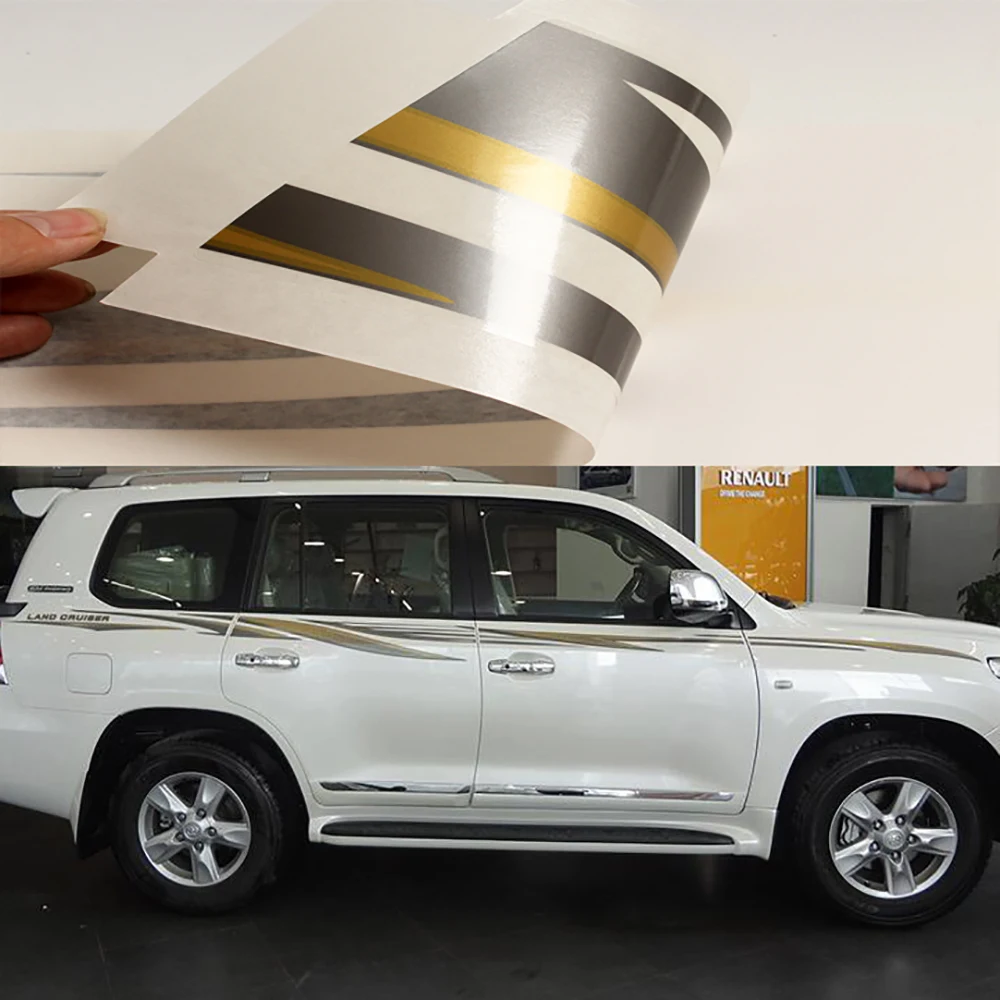 Vinyl Decal Car Body Side Wrap Full Color Sticker For Toyota Land Cruiser LC200 2008-2015 Car decoration accessories Sticker set
Vinyl Decal Car Body Side Wrap Full Color Sticker For Toyota Land Cruiser LC200 2008-2015 Car decoration accessories Sticker set