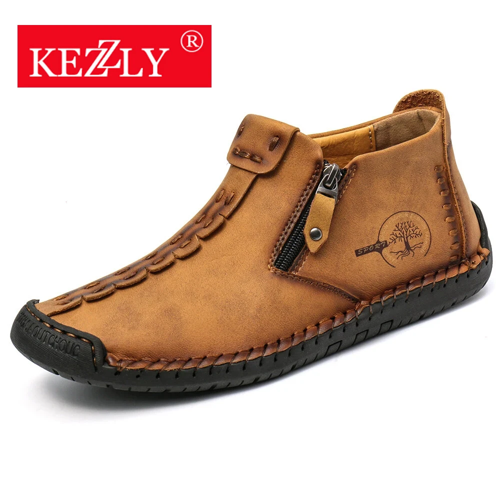 KEZZLY Hot style men's handmade leather shoes fashion casual men's shoes Factory direct sales can be sent on behalf of
KEZZLY Hot style men's handmade leather shoes fashion casual men's shoes Factory direct sales can be sent on behalf of