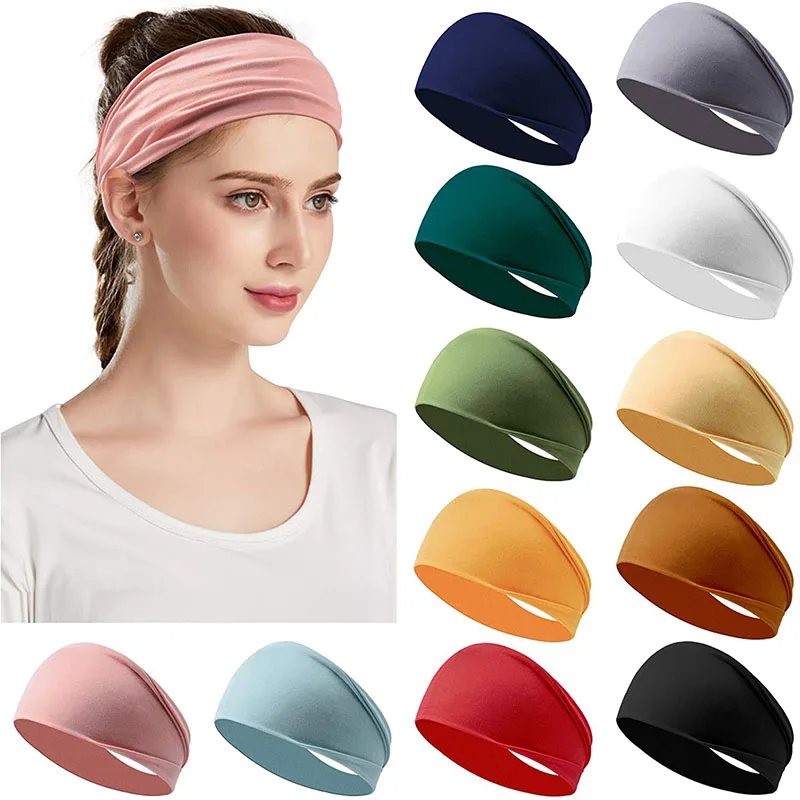 Women's Headbands Yoga Elastic Hair Bands Workout Running Non Slip Sweat Hair Wrap For Sports Entertainment Sweat Absorbing
Women's Headbands Yoga Elastic Hair Bands Workout Running Non Slip Sweat Hair Wrap For Sports Entertainment Sweat Absorbing