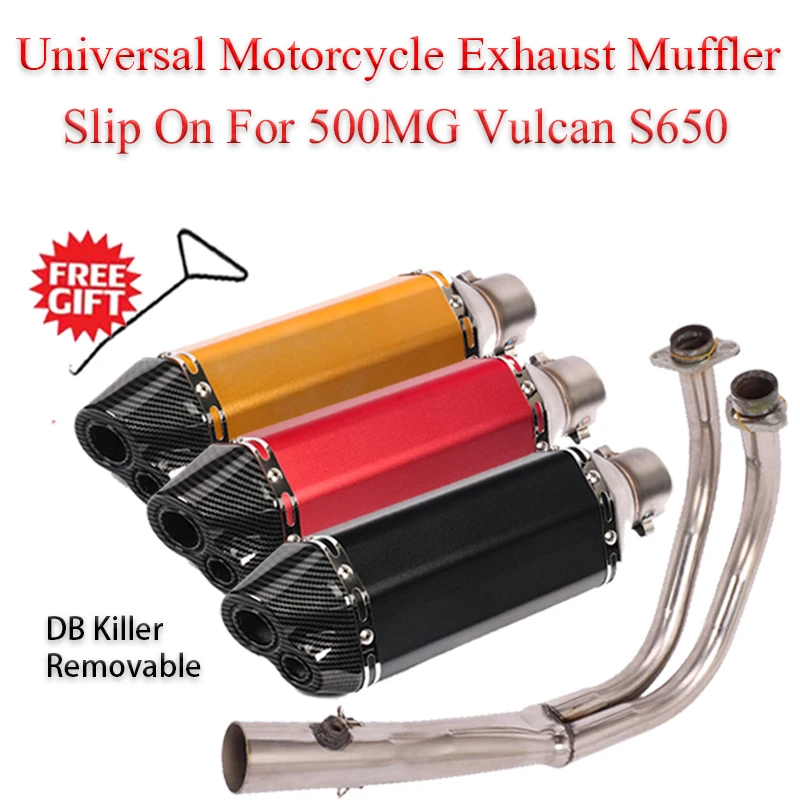Slip On For Kawasaki Vulcan S650 Motorcycle Exhaust Escape Link Pipe Middle Link Pipe Stainless Steel Double Hole Muffler
Slip On For Kawasaki Vulcan S650 Motorcycle Exhaust Escape Link Pipe Middle Link Pipe Stainless Steel Double Hole Muffler