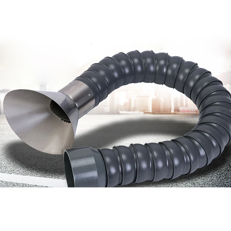 160mm x 1-3meter Flexible Smoke Exhaust Ventilator Pipe for Industry Laboratory Welding Fume Arms with Stainless Hood
160mm x 1-3meter Flexible Smoke Exhaust Ventilator Pipe for Industry Laboratory Welding Fume Arms with Stainless Hood