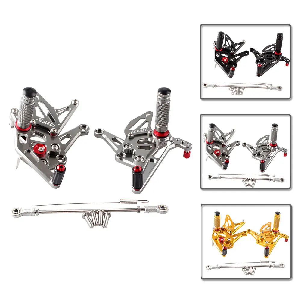 Adjustment Rider Shift Rear Set Footrest Pegs Bracket Kit For Kawasaki Z1000 2014-2017 Foot Black Motorcycle Accessories
Adjustment Rider Shift Rear Set Footrest Pegs Bracket Kit For Kawasaki Z1000 2014-2017 Foot Black Motorcycle Accessories