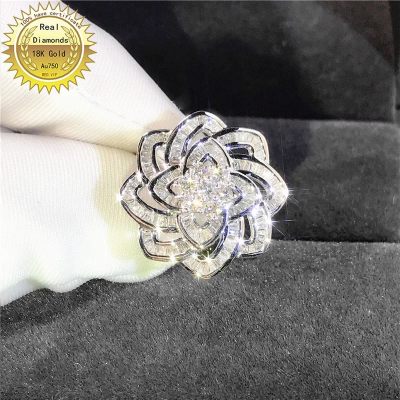 18k gold ring Natural Real 0.65ct Diamond Ring Engagement&Wedding Jewellery have certificate 0028
18k gold ring Natural Real 0.65ct Diamond Ring Engagement&Wedding Jewellery have certificate 0028