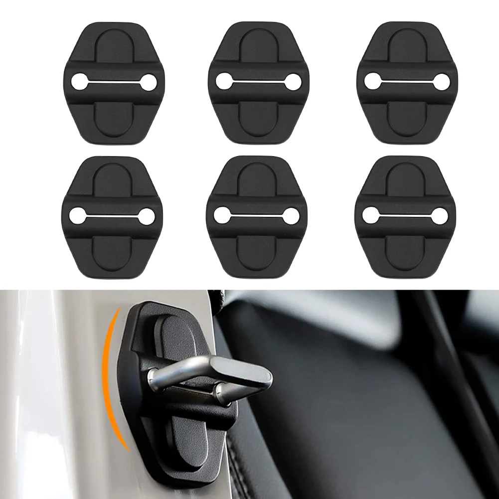 6Pcs Car Door Lock Cover for Jeep Wrangler JL 2018-2021 ABS Door Lock Dampers Protective Sticker Car Styling Accessories
6Pcs Car Door Lock Cover for Jeep Wrangler JL 2018-2021 ABS Door Lock Dampers Protective Sticker Car Styling Accessories