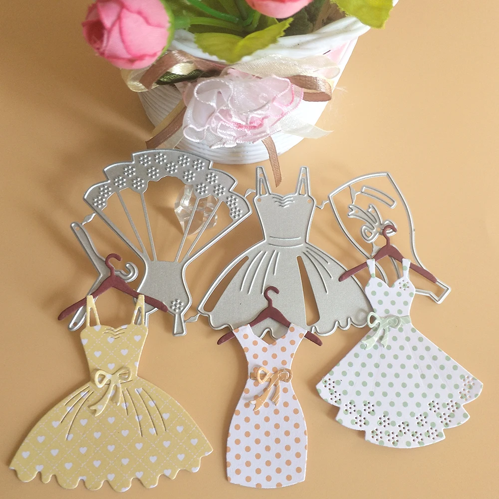 New 3 exquisite skirts cutting dies DIY scrapbook, embossed card making, photo album decoration, handmade craft
New 3 exquisite skirts cutting dies DIY scrapbook, embossed card making, photo album decoration, handmade craft