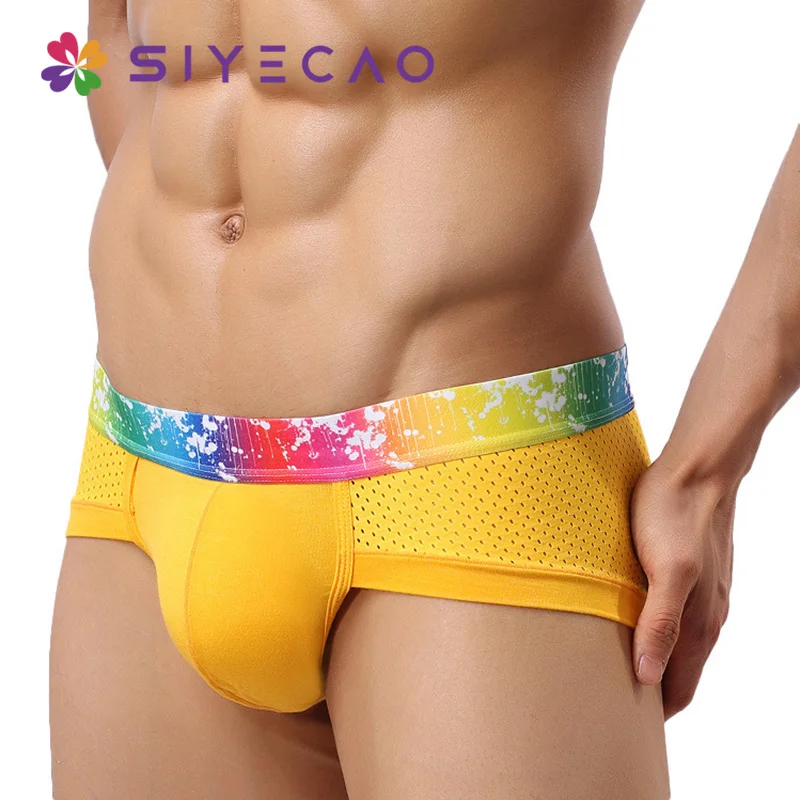 Rainbow Belt Paint Male Underwear Sexy Men Briefs Soft Underpants Breathable Men Cueca Calzoncillos Hombre Slips Ropa Mens Cueca
Rainbow Belt Paint Male Underwear Sexy Men Briefs Soft Underpants Breathable Men Cueca Calzoncillos Hombre Slips Ropa Mens Cueca