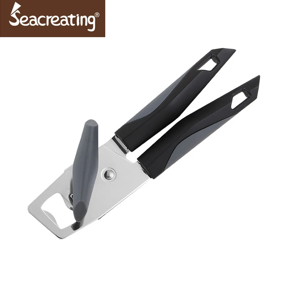 Seacreating Manual Can Opener 2pc Set Stainless Steel Bottle Opener Smooth Edge Ergonomic Jar Tin Opener for Cans Kitchen Tool
Seacreating Manual Can Opener 2pc Set Stainless Steel Bottle Opener Smooth Edge Ergonomic Jar Tin Opener for Cans Kitchen Tool