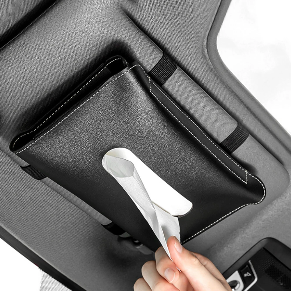 1 Pcs Car Tissue Box Leather Towel Sets Car Sun Visor Tissue Box Holder Auto Interior Storage Decoration Car Accessories
1 Pcs Car Tissue Box Leather Towel Sets Car Sun Visor Tissue Box Holder Auto Interior Storage Decoration Car Accessories