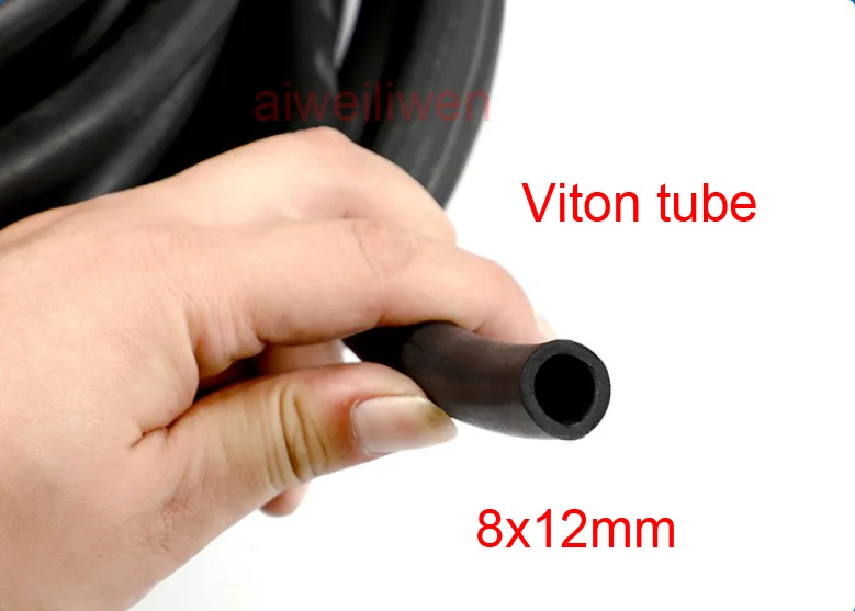 8x12mm 8mm id Fluorine rubber hose FKM tube Viton tubing FPM pipe acid-base heat oil resistant fluororubber tube
8x12mm 8mm id Fluorine rubber hose FKM tube Viton tubing FPM pipe acid-base heat oil resistant fluororubber tube