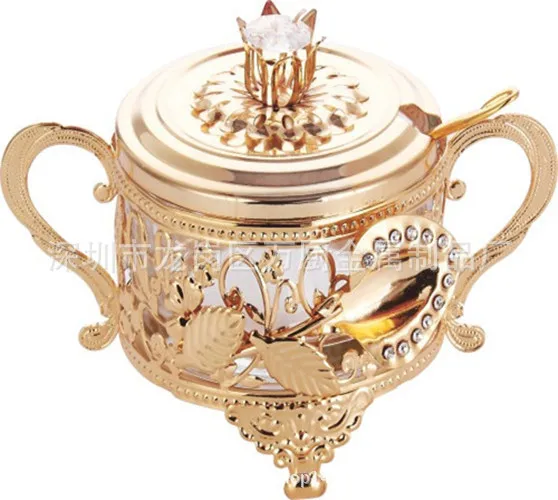 kitch European style glass sugar cup with lid, metal seasoning pot single for household salt cup seasoning pot, kitchen supplies
kitch European style glass sugar cup with lid, metal seasoning pot single for household salt cup seasoning pot, kitchen supplies