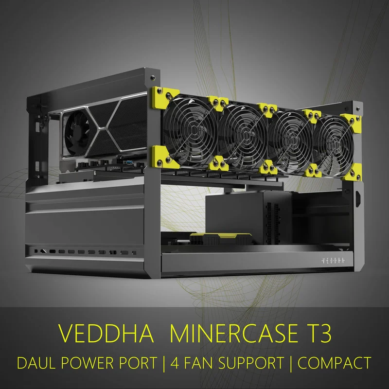 The Fourth Generation 6 Graphics Card T3 Chassis All Aluminum Alloy Open Compact Air-cooled Server Chassis
The Fourth Generation 6 Graphics Card T3 Chassis All Aluminum Alloy Open Compact Air-cooled Server Chassis