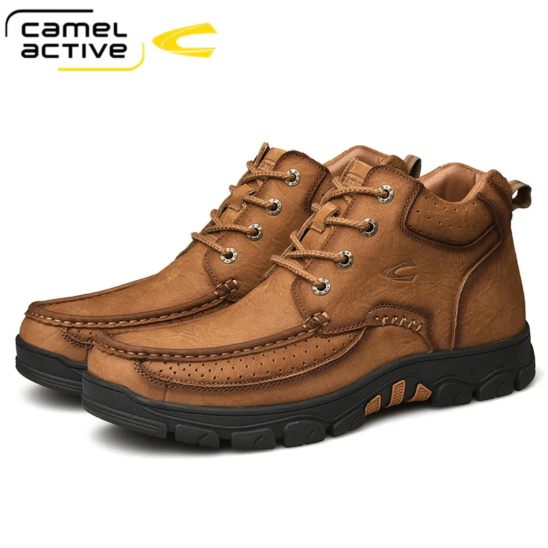 Camel Active New Winter Warm Men Boots Top Quality Genuine Leather Boots Men's Ankle Boots Fashion Rubber Non-slip Snow Boots
Camel Active New Winter Warm Men Boots Top Quality Genuine Leather Boots Men's Ankle Boots Fashion Rubber Non-slip Snow Boots