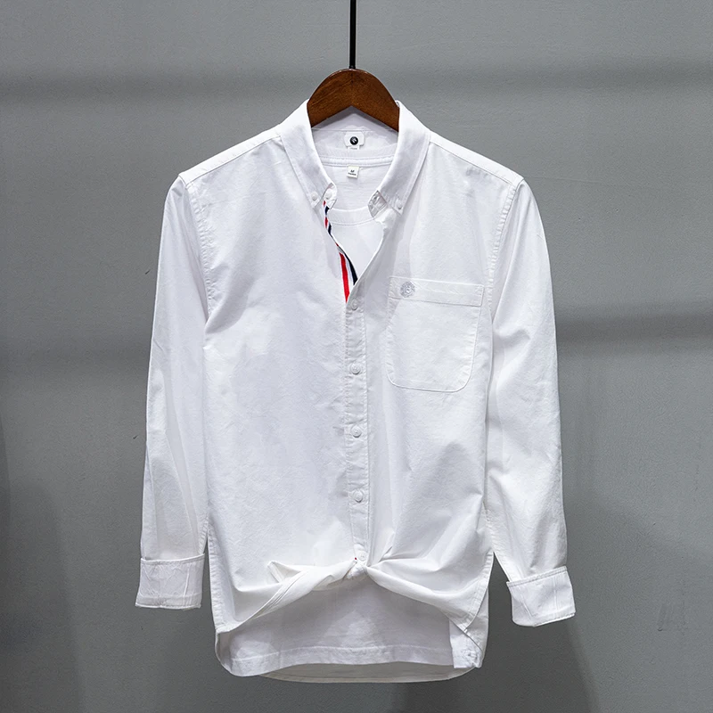 100% Cotton spring new arrival casual shirt men fashion comfortable shirts for men solid white shirt mens camisa chemise
100% Cotton spring new arrival casual shirt men fashion comfortable shirts for men solid white shirt mens camisa chemise