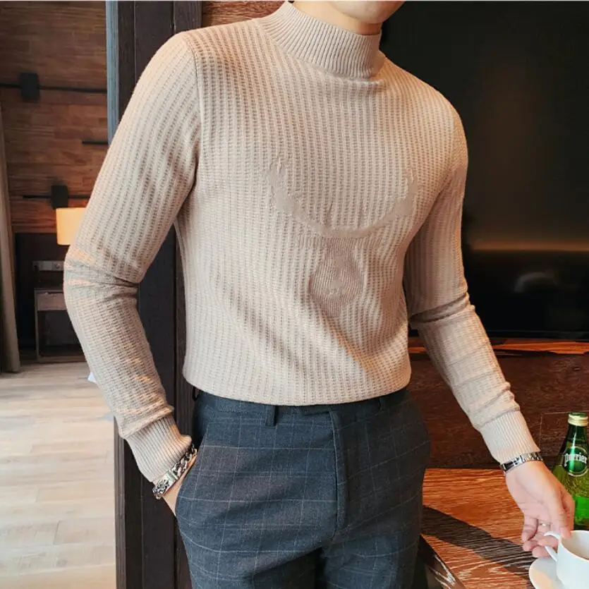 British Style Clothing Men Warm Winter Turtleneck Sweater/Male Slim Fit Fsshion Leisure Set Head Sweaters/Man Knit Shirt 3XL
British Style Clothing Men Warm Winter Turtleneck Sweater/Male Slim Fit Fsshion Leisure Set Head Sweaters/Man Knit Shirt 3XL