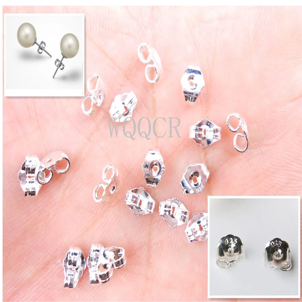 wholesale 500PCS 925 Silver Earrings Jewelry Accessories Earring Back Stopper For Stud Pin Jewelry Settings 925 Stamped LOGO
wholesale 500PCS 925 Silver Earrings Jewelry Accessories Earring Back Stopper For Stud Pin Jewelry Settings 925 Stamped LOGO