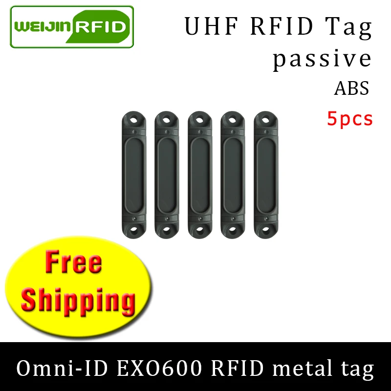 UHF RFID metal tag omni-ID EXO600 915m 868mhz Impinj Monza4QT 5pcs free shipping durable ABS smart card passive RFID tags
UHF RFID metal tag omni-ID EXO600 915m 868mhz Impinj Monza4QT 5pcs free shipping durable ABS smart card passive RFID tags