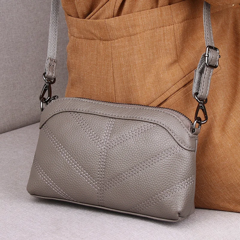 Genuine Leather Clutch bag Ladies Small Crossbody Bags For Women Handbag New Messenger Shoulder Bag Female Clutch Purse
Genuine Leather Clutch bag Ladies Small Crossbody Bags For Women Handbag New Messenger Shoulder Bag Female Clutch Purse