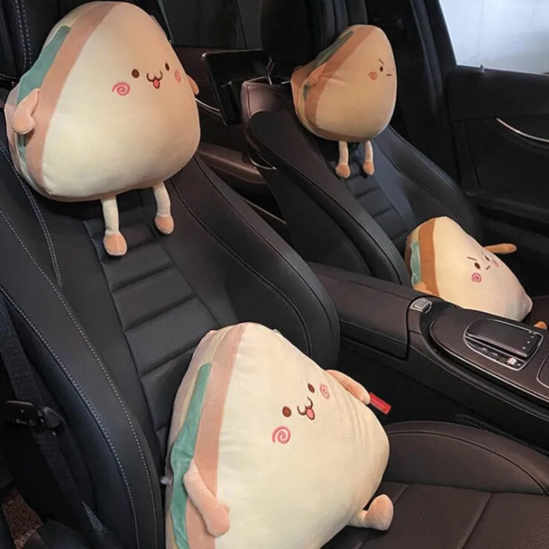 New Creative Cartoon Sandwish Four Seasons Universal Winter Plush Soft Comfortable HeadrestLumbar Support Pillow Car Neck Pillow
New Creative Cartoon Sandwish Four Seasons Universal Winter Plush Soft Comfortable HeadrestLumbar Support Pillow Car Neck Pillow