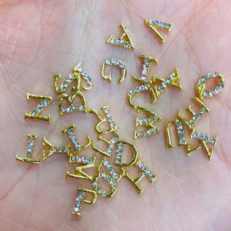 26PCS/Lot Alphabet Letters Rhinestone Nail Charm Unique Gems Rhinestones 3D metal nail charm 26 Alphabet Letters Nail Charm,mh10
26PCS/Lot Alphabet Letters Rhinestone Nail Charm Unique Gems Rhinestones 3D metal nail charm 26 Alphabet Letters Nail Charm,mh10