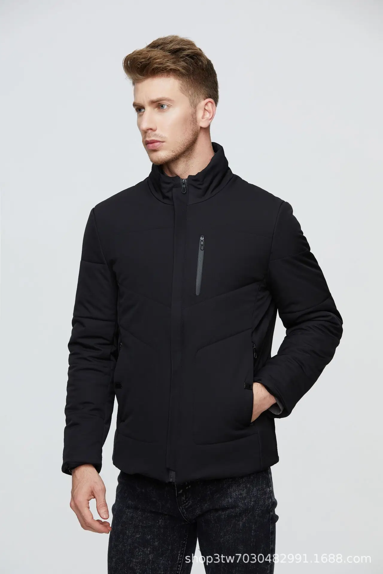 Winter 2022 New Men'S Solid Color Parka Coat, Men's Stand-Up Collar Warmth Thick Jacket, Men's Fashion Casual Business Parka
Winter 2022 New Men'S Solid Color Parka Coat, Men's Stand-Up Collar Warmth Thick Jacket, Men's Fashion Casual Business Parka