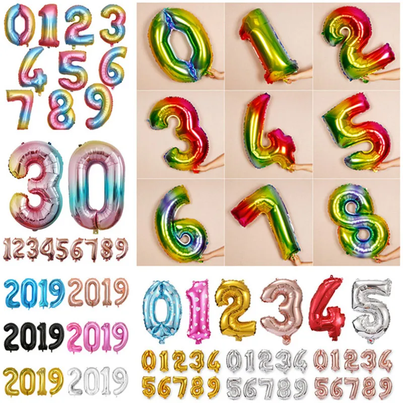 32 40 inch Rose Gold Foil Balloons Big Number Happy Birthday Party Decorations Kid Blue Pink Helium Balls Wedding Decor Supplies
32 40 inch Rose Gold Foil Balloons Big Number Happy Birthday Party Decorations Kid Blue Pink Helium Balls Wedding Decor Supplies