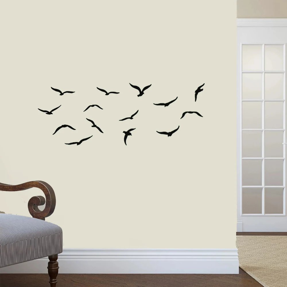 Creative Seabird Wall Sticker for Home Decor Living Room Wall Decorative Decals PVC Waterproof Simple style combination Stickers
Creative Seabird Wall Sticker for Home Decor Living Room Wall Decorative Decals PVC Waterproof Simple style combination Stickers
