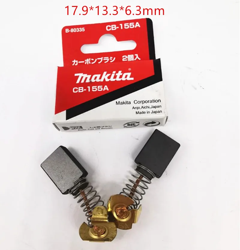 Makita A-81256 Carbon Brush for 181048-2 643155 CB-155A HM1211 HR4500C 2412N HM1201
Makita A-81256 Carbon Brush for 181048-2 643155 CB-155A HM1211 HR4500C 2412N HM1201