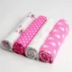 4 Pcs Lot 100 Cotton Flannel Receiving Baby Blanket Soft Baby Muslin