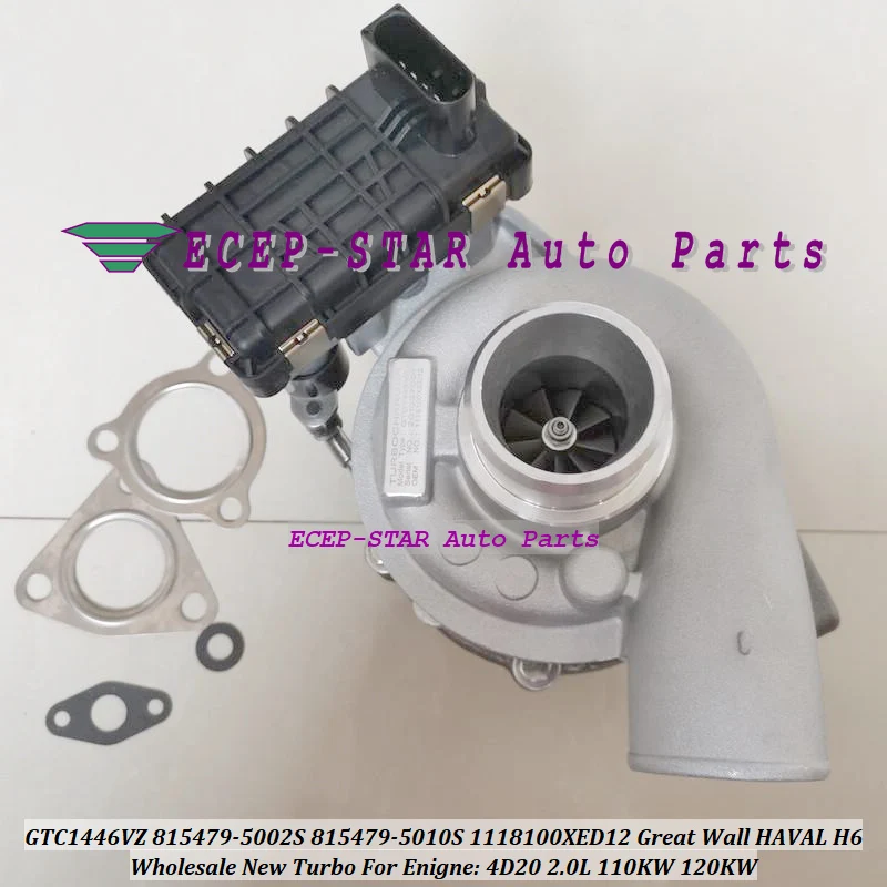 Turbo 1118100XED12 815479-0002 815479-5002S Turbocharger 815479-5010S GTC1446VZ 815479 For Great Wall HAVAL H6 4D20 2.0L
Turbo 1118100XED12 815479-0002 815479-5002S Turbocharger 815479-5010S GTC1446VZ 815479 For Great Wall HAVAL H6 4D20 2.0L