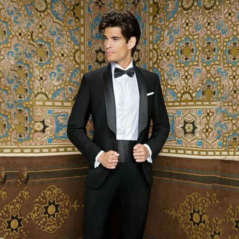 Black Groom Tuxedo Suit Men 2019 Men Classic Wedding Suits Shawl Design Costume Homme Slim Terno Masculino 2Piece Man Outfit
Black Groom Tuxedo Suit Men 2019 Men Classic Wedding Suits Shawl Design Costume Homme Slim Terno Masculino 2Piece Man Outfit