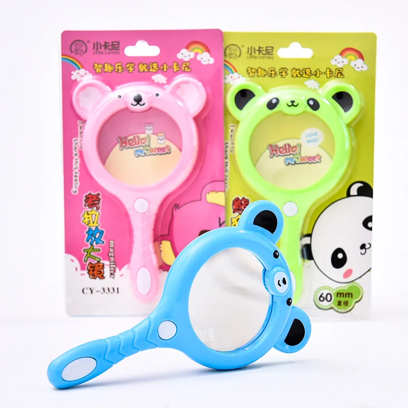 Children's Handheld Cartoon Magnifying Glass Outdoor Science Experiment High-Definition Magnifying Glass
Children's Handheld Cartoon Magnifying Glass Outdoor Science Experiment High-Definition Magnifying Glass