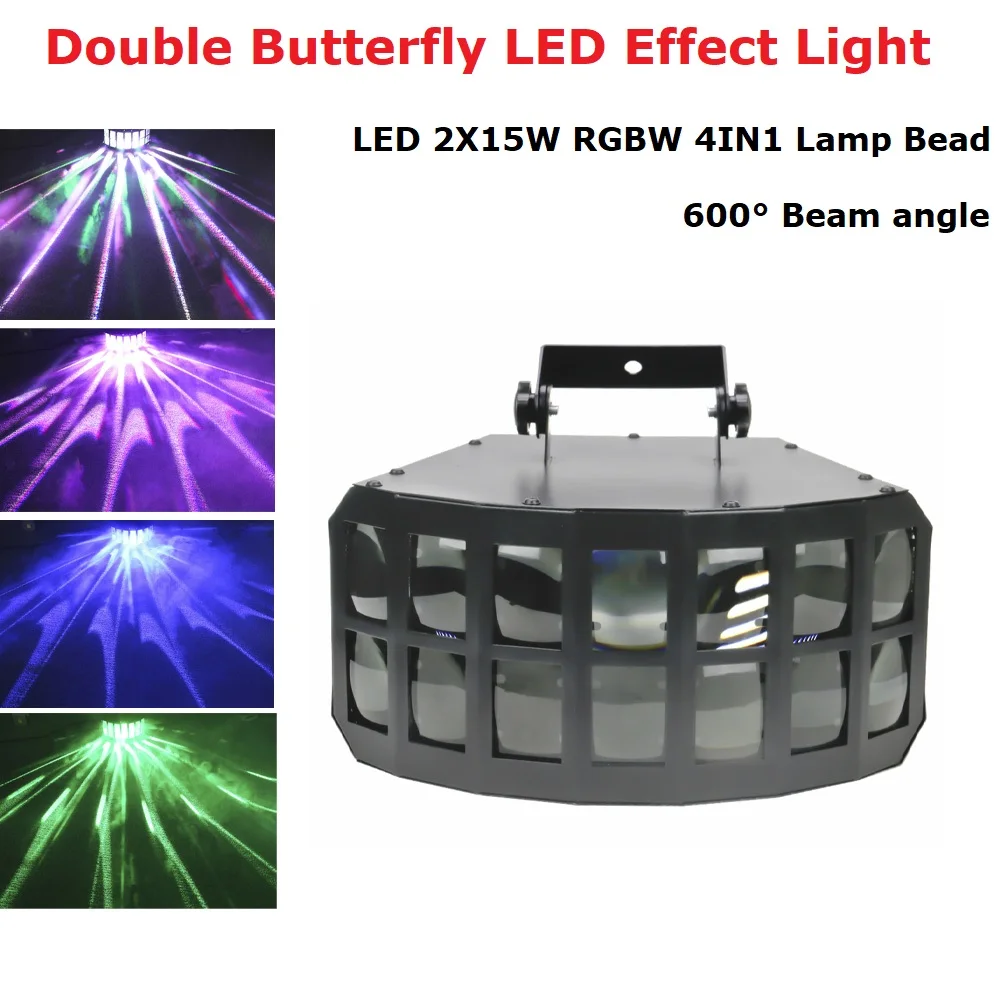 LED 2x15W RGBW 4IN1 Double Layer Downlight Projection Butterfly Effect Light KTV DJ Disco Party Lights LED Double Butterfly
LED 2x15W RGBW 4IN1 Double Layer Downlight Projection Butterfly Effect Light KTV DJ Disco Party Lights LED Double Butterfly