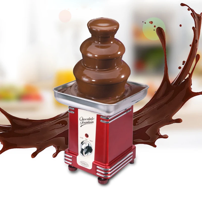 Commercial Household Chocolate Fountain Chocolate Melt Fondue Machine Child Chocolate Waterfall Machine
Commercial Household Chocolate Fountain Chocolate Melt Fondue Machine Child Chocolate Waterfall Machine