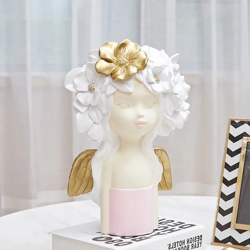 NORDIC MODERN SIMPLE CREATIVE CUTE GIRL ART SCULPTURE LUCKY ANGEL CHARACTER STATUE RESIN CRAFTS DECORATIONS FOR HOME R3527
NORDIC MODERN SIMPLE CREATIVE CUTE GIRL ART SCULPTURE LUCKY ANGEL CHARACTER STATUE RESIN CRAFTS DECORATIONS FOR HOME R3527