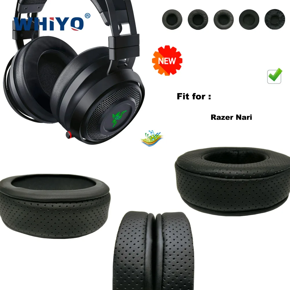 Replacement Ear Pads for Razer Nari Headset Parts Leather Cushion Velvet Earmuff Headset Sleeve Cover
Replacement Ear Pads for Razer Nari Headset Parts Leather Cushion Velvet Earmuff Headset Sleeve Cover