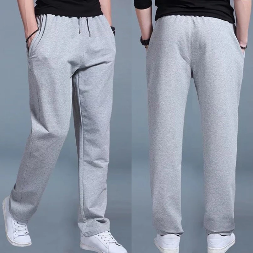 Autumn Winter Men Sweatpants Sports Running Man Knitted Pants Pockets Elastic Waist Jogging Casual Male Trousers Solid 2020
Autumn Winter Men Sweatpants Sports Running Man Knitted Pants Pockets Elastic Waist Jogging Casual Male Trousers Solid 2020