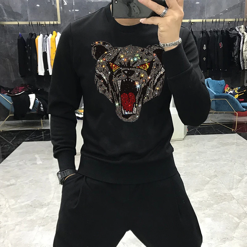 2021 Brand New Cotton Hoody Men's Hoodie Diamond Pattern Brown Bear Sweatshirt Warm Top Plus Size
2021 Brand New Cotton Hoody Men's Hoodie Diamond Pattern Brown Bear Sweatshirt Warm Top Plus Size