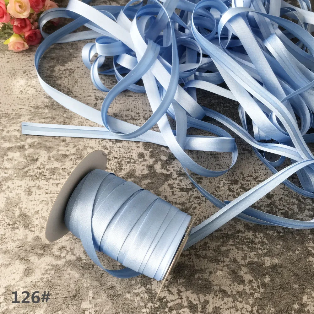 25yards/roll Polyester 5/8"(15mm) Satin Bias Tape Bias Binding Solid Color For DIY Garment Sewing And Trimming
25yards/roll Polyester 5/8"(15mm) Satin Bias Tape Bias Binding Solid Color For DIY Garment Sewing And Trimming