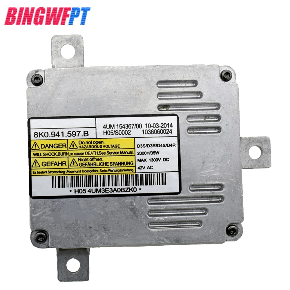 Ксеноновый балластный модуль для фар 8K0941597B для VW Passat J-etta Golf Audi A3 A4 A8 D3S D3R D4S D4R 8K0 941 597 B 8K0941597 B
Ксеноновый балластный модуль для фар 8K0941597B для VW Passat J-etta Golf Audi A3 A4 A8 D3S D3R D4S D4R 8K0 941 597 B 8K0941597 B