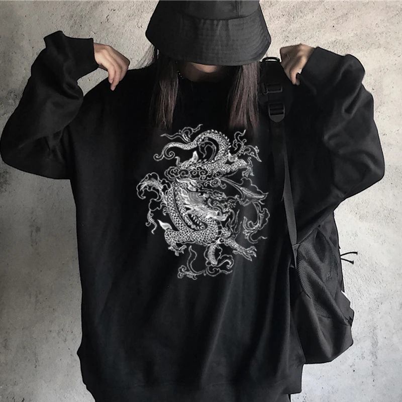 Женская толстовка с капюшоном Y2k в стиле хип-хоп Kawaii 2024 Ullzang Harajuku Dragon Корейская забавная Прямая поставка Футболка с принтом одежда в стиле Панк Топ
Женская толстовка с капюшоном Y2k в стиле хип-хоп Kawaii 2024 Ullzang Harajuku Dragon Корейская забавная Прямая поставка Футболка с принтом одежда в стиле Панк Топ