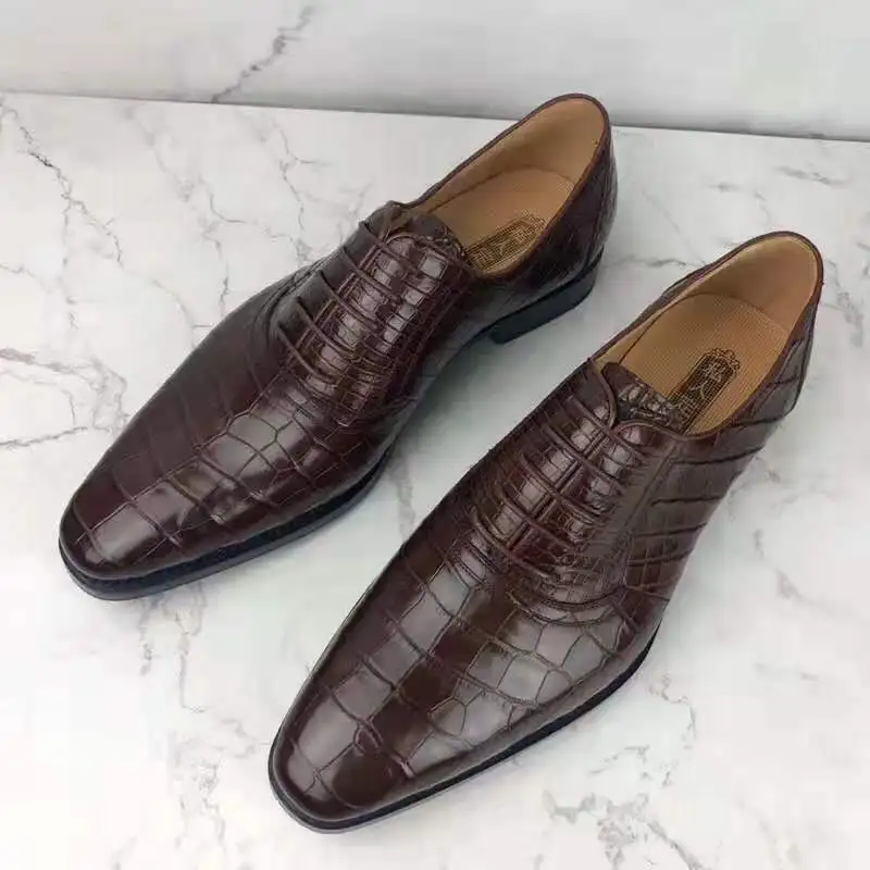 100% Genuine real crocodile skin red color men shoe durable solid 2 mixed colors shinny crocodile skin men dress business shoe
100% Genuine real crocodile skin red color men shoe durable solid 2 mixed colors shinny crocodile skin men dress business shoe
