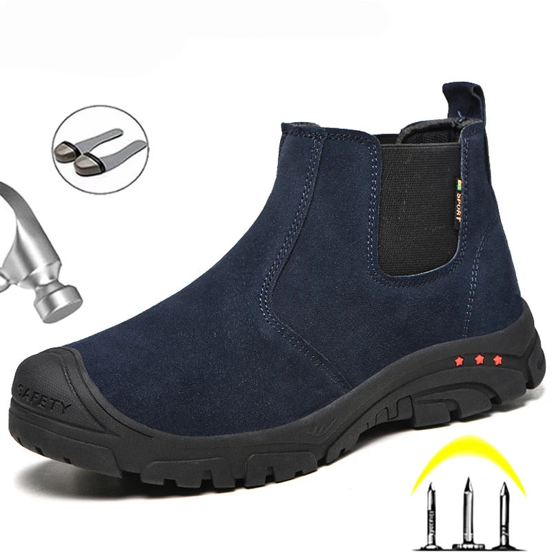 Work & Safety Boots Indestructible Shoes Safety Shoes Men Puncture-Proof Work Sneakers Men Work Shoes Chelsea Boots Winter Shoes
Work & Safety Boots Indestructible Shoes Safety Shoes Men Puncture-Proof Work Sneakers Men Work Shoes Chelsea Boots Winter Shoes