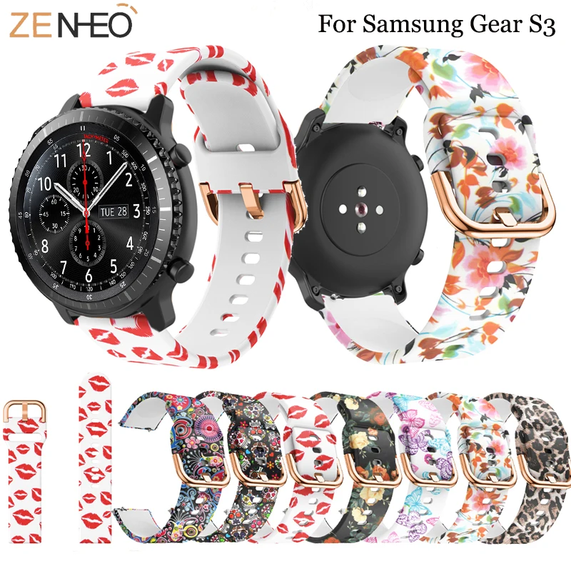 Ремешок силиконовый для Samsung Gear S3 Frontier, сменный Браслет с принтом для Samsung Galaxy 46 мм, 22 мм
Ремешок силиконовый для Samsung Gear S3 Frontier, сменный Браслет с принтом для Samsung Galaxy 46 мм, 22 мм