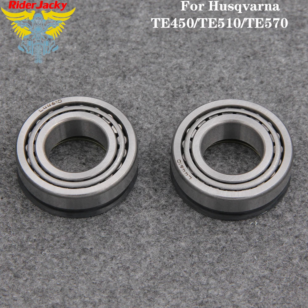 Motorcycle Steering Head Stem Bearings For Husqvarna TE400 2001, TE410 1999-2001, TE450 2003-2007, TE510 2005-2007, TE570 2002
Motorcycle Steering Head Stem Bearings For Husqvarna TE400 2001, TE410 1999-2001, TE450 2003-2007, TE510 2005-2007, TE570 2002
