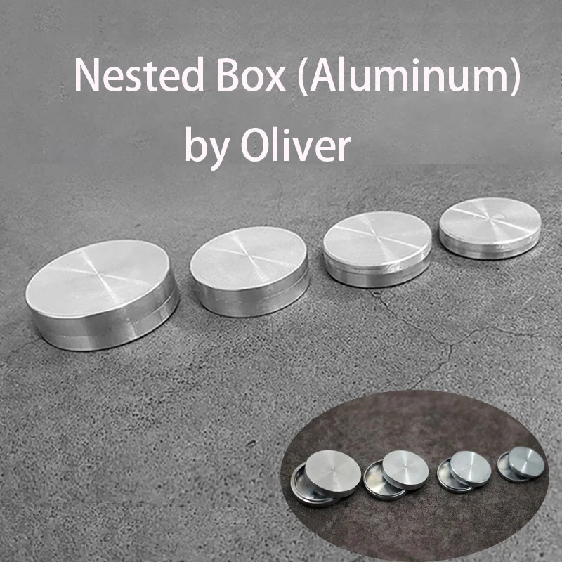Nested Box (алюминий), от Оливера, магия Закрыть Магия фокусы, исчезновение в коробке, монета для фокусов Magica
Nested Box (алюминий), от Оливера, магия Закрыть Магия фокусы, исчезновение в коробке, монета для фокусов Magica