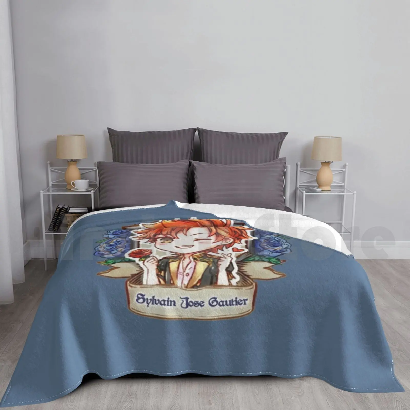 Blanket Sylvain Of The Blue Lions! 26 Fire Emblem Fe3h Fire Emblem 3 Houses Fire Emblem 
Blanket Sylvain Of The Blue Lions! 26 Fire Emblem Fe3h Fire Emblem 3 Houses Fire Emblem