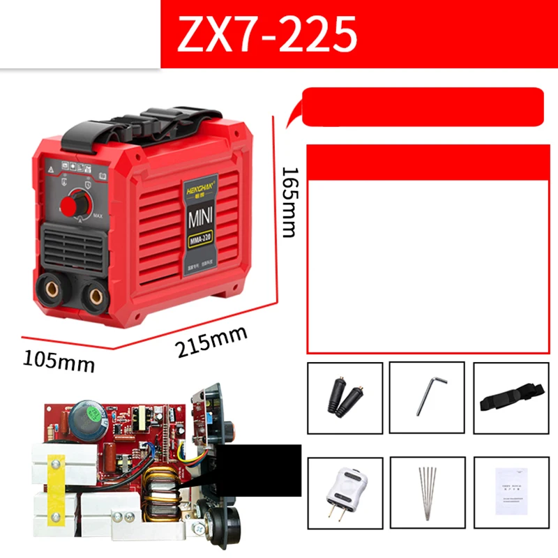 20-225A MMA-225 Electric Welding Machine Household Mini Inverter Portable 220 V IGBT Small Industrial Welding Machine Soldering
20-225A MMA-225 Electric Welding Machine Household Mini Inverter Portable 220 V IGBT Small Industrial Welding Machine Soldering